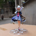 23CM Genshin Impact Hot Anime Figure Kamisato Ayaka Action Figure Cute Figurine Model Doll Kids Toys for Children Christmas Gift
