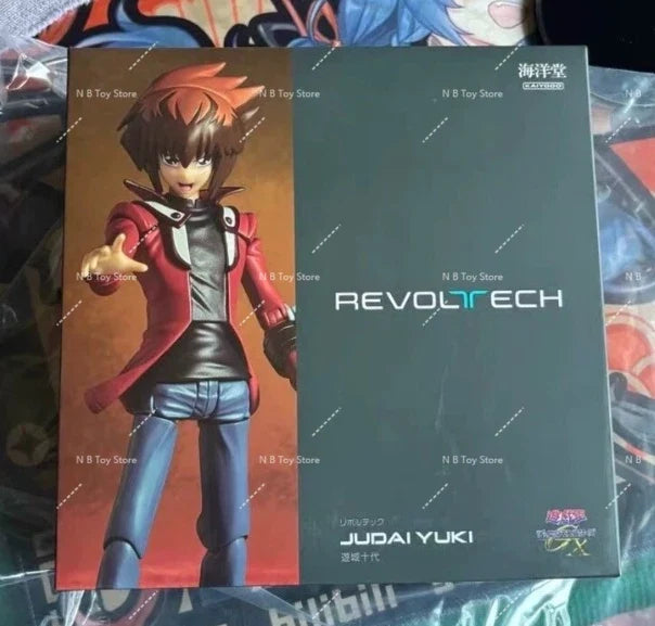 100% Original Kaiyodo Revoltech Jyudai Yuki Yu Gi Oh Duel Monsters GX DX in Stock Anime Collection of Action Figures Model Toys