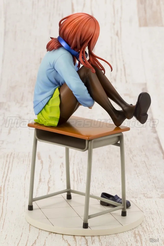 【MT】Original KOTOBUKIYA The Quintessential Quintuplets Nakano Miku 1/8 Scale Figure Toy Model Collection