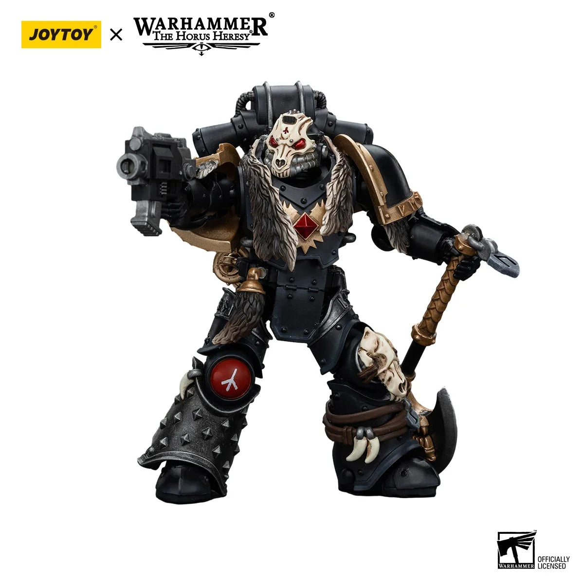 [IN STOCK]JOYTOY Warhammer 30K The Horus Heresy 1/18 Action Figure Space Wolves Leman Russ Deathsworn Pack Anime Model Toys Gift