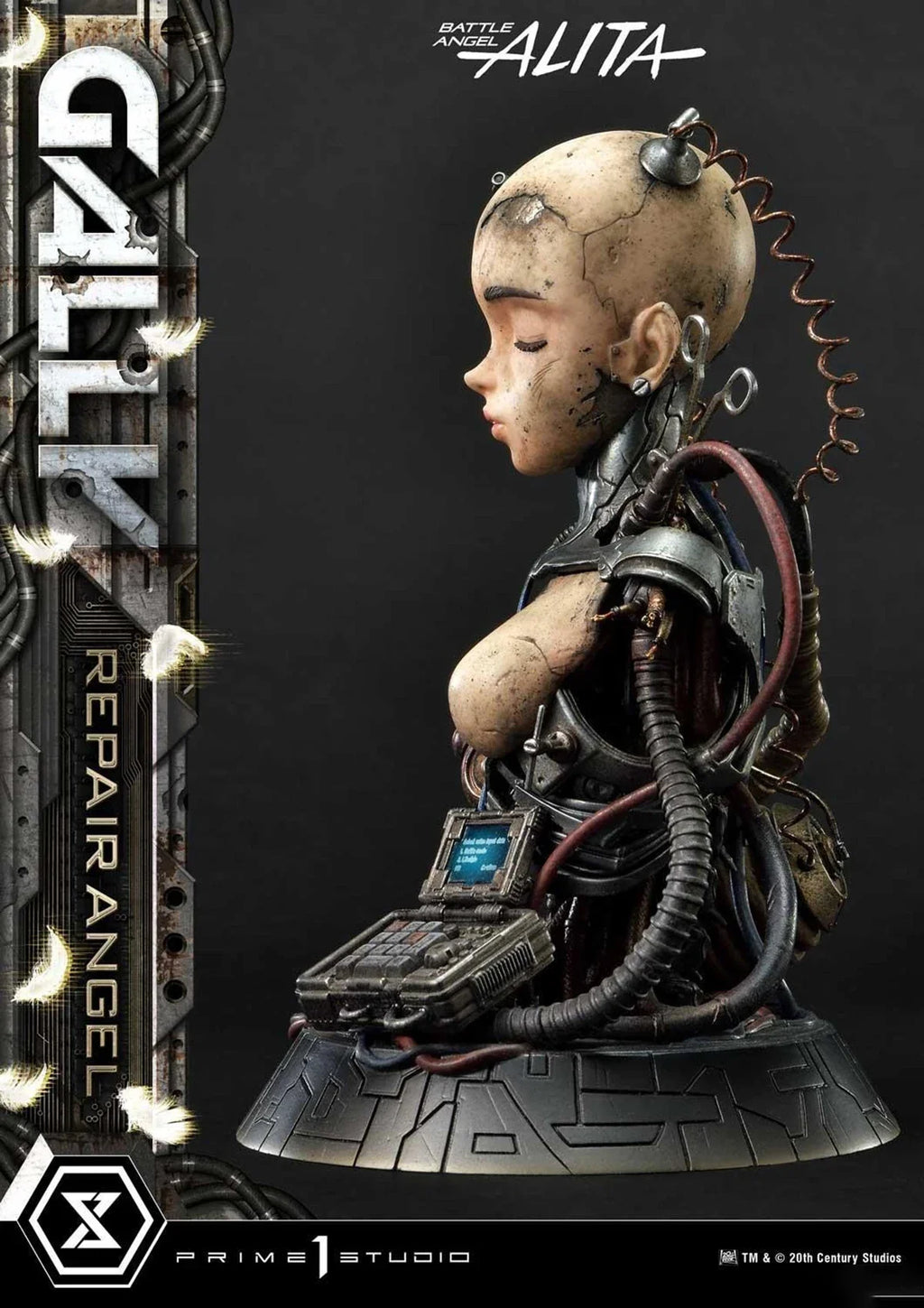 Prime 1 Studio Genuine PMABA-05 1/4 Alita figure Repair Angel Statue Model Collector's Edition Gift  20CM In Stock