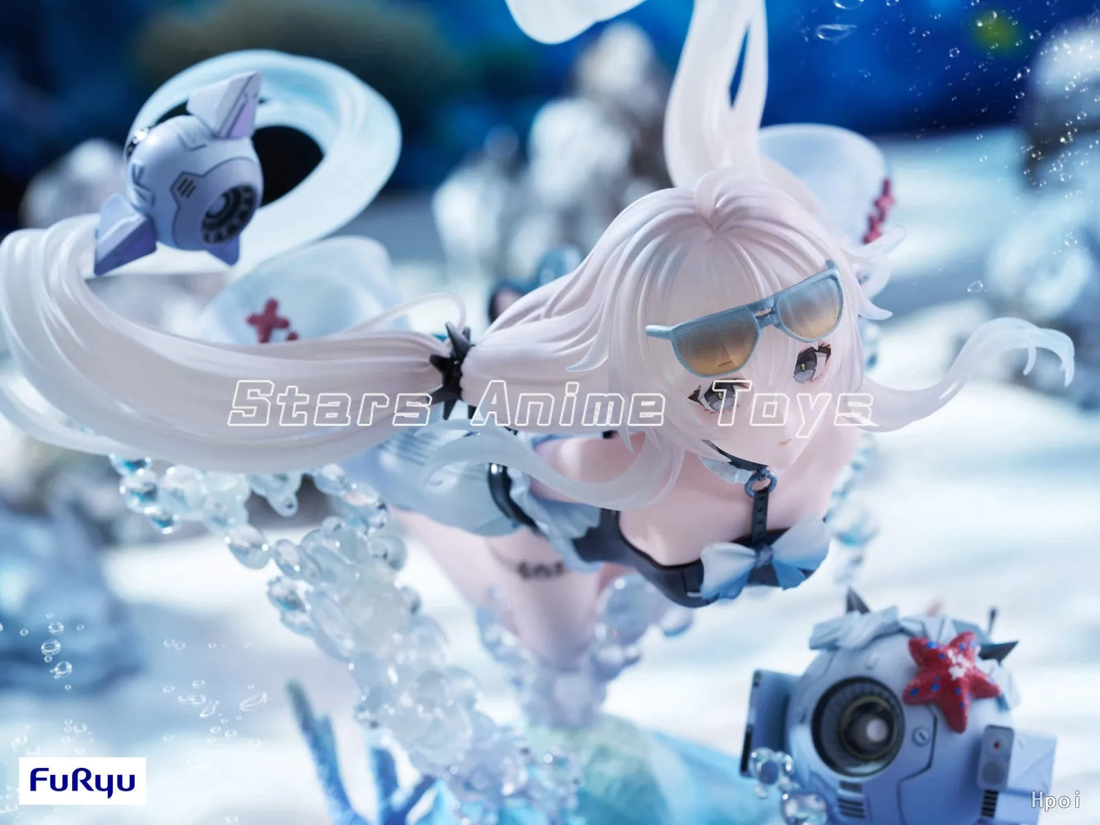 Original F:NEX GRAY RAVEN: PUNISHING No. 21 Summer Snowy Bait 1/7 PVC Animation Figures Ornaments Collection Toys