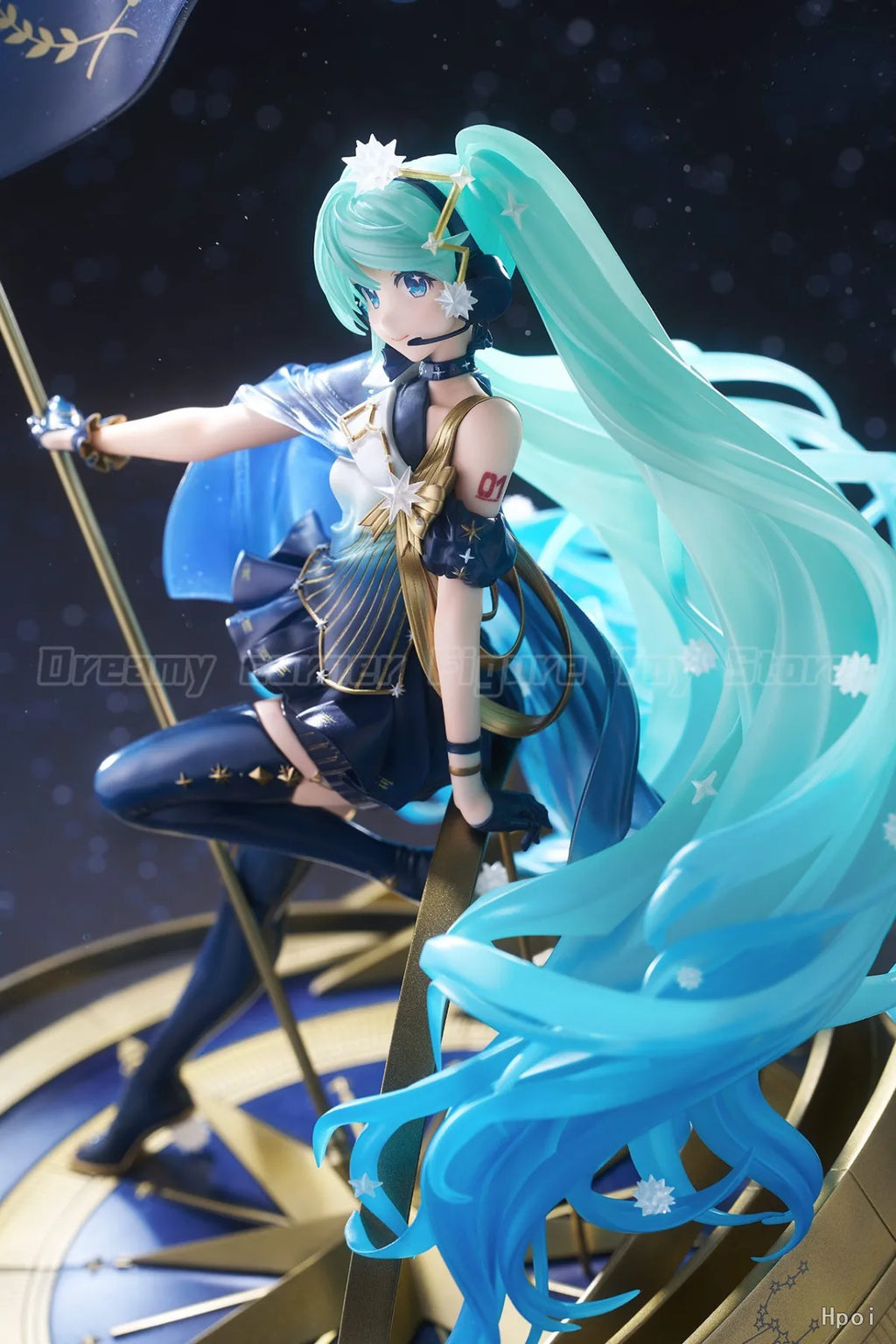 【In Stock】WING Spiritualale Piapro Characters Hatsune Miku Birthday 2022 Polaris Ver. 1/7 Scale Anime Figure Model