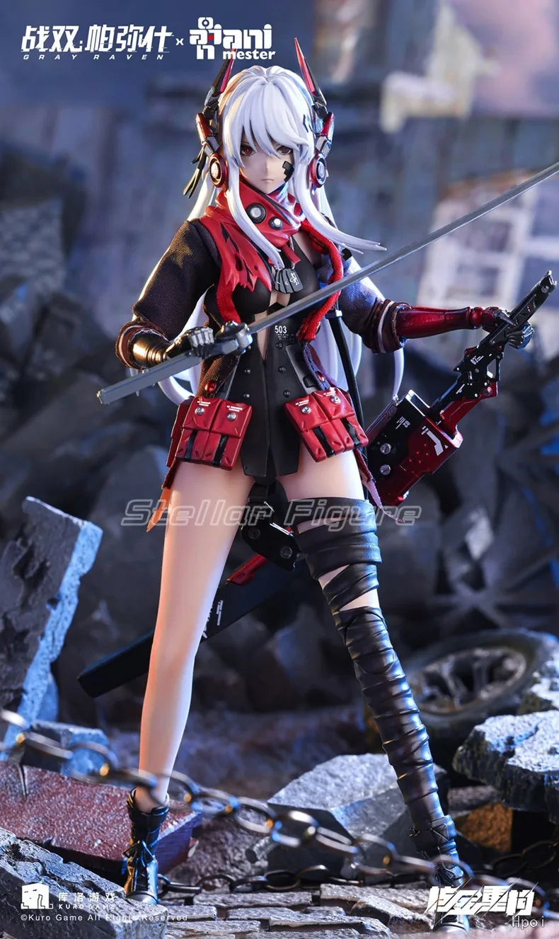 [SF] in Stock Original Nuclear Gold Reconstruction AniMester Battle Double Pamish Lucia Crimson Abyss 1/9 Scale Figure Anime