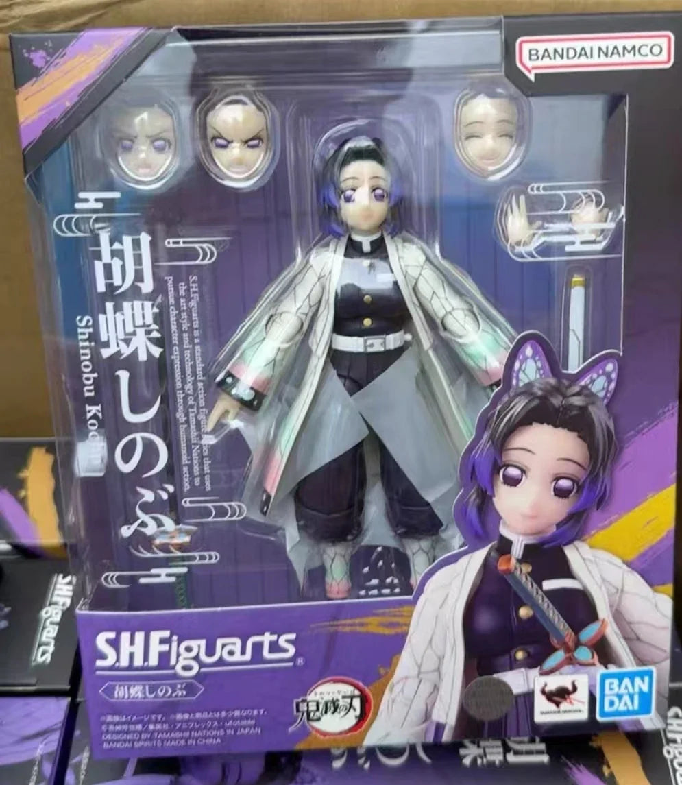 In Stock and In Stock BANDAI S.H.Figuarts SHF Demon Slayer: Shinobu Kocho Movable Figure Model Toy Collection Gift