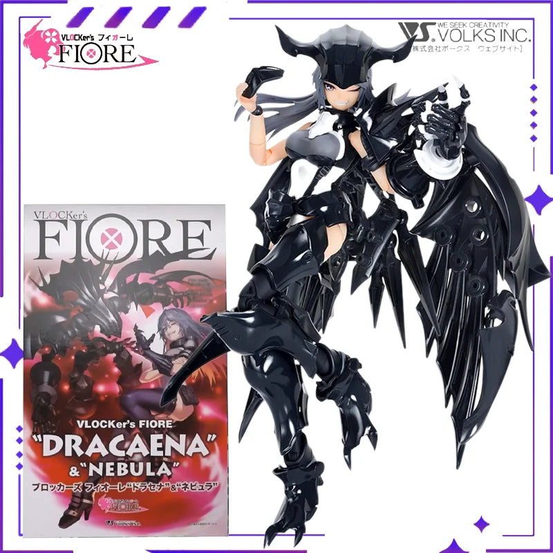 New Volks Original VLOCKer's FIORE Series Dragon Blood and Nebula Anime Mobile Assembly Machine Mother Model Toy Gift Ornament