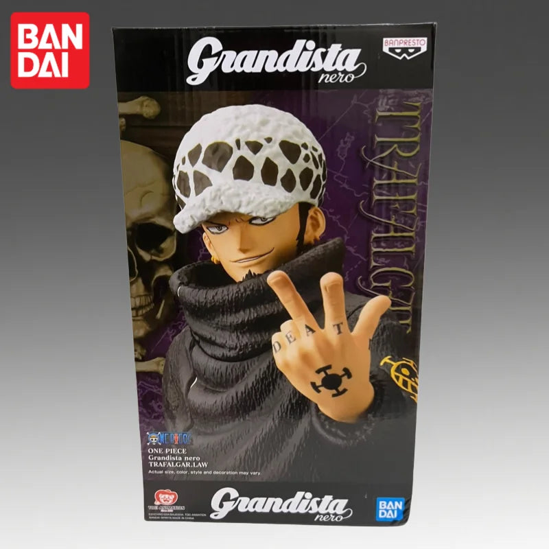 Auf Lager Bandai Original Banpresto One Piece Trafalgar D. Water Law Actionfigur Modell Puppe Brandneu Verpackte Spielzeuge Modellbausatz