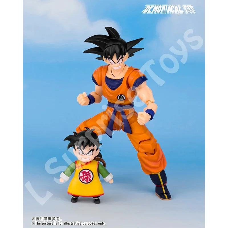 Demoniacal Fit Dragon Ball Super Saiyan Son Goku Son Gohan Father And Son The Unbreakable Bond Anime Action Figure Toys Gifts