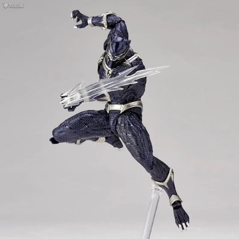 Kaiyodo Original Runner Technology Amazing Yamaguchi Style Series Panther Action Figure Model Toys Movable Model Gifts for Boys