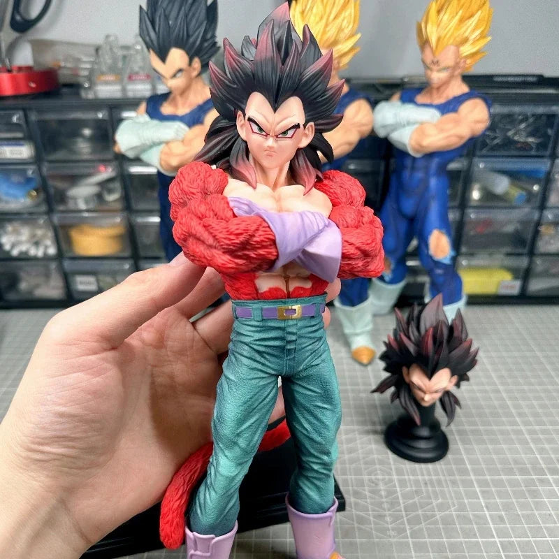 31 cm Dragon Ball Anime Super Saiyan 4 Vegeta frère Planb Anime Jt Statue DX modèle Collection personnalisé jouet  bureau cadeau