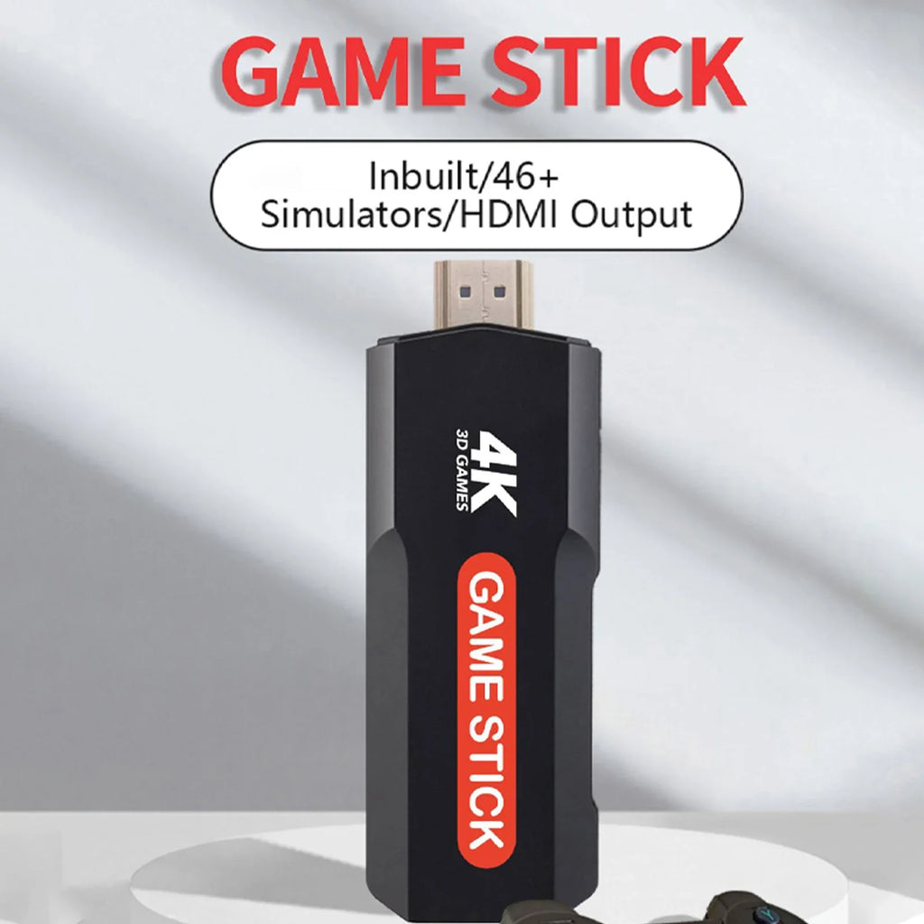 X2 Retro Game Console Game stick 4G WiFi Wireless Controller Android 30000+ Retro Game support N64 GBA HD 4K stick