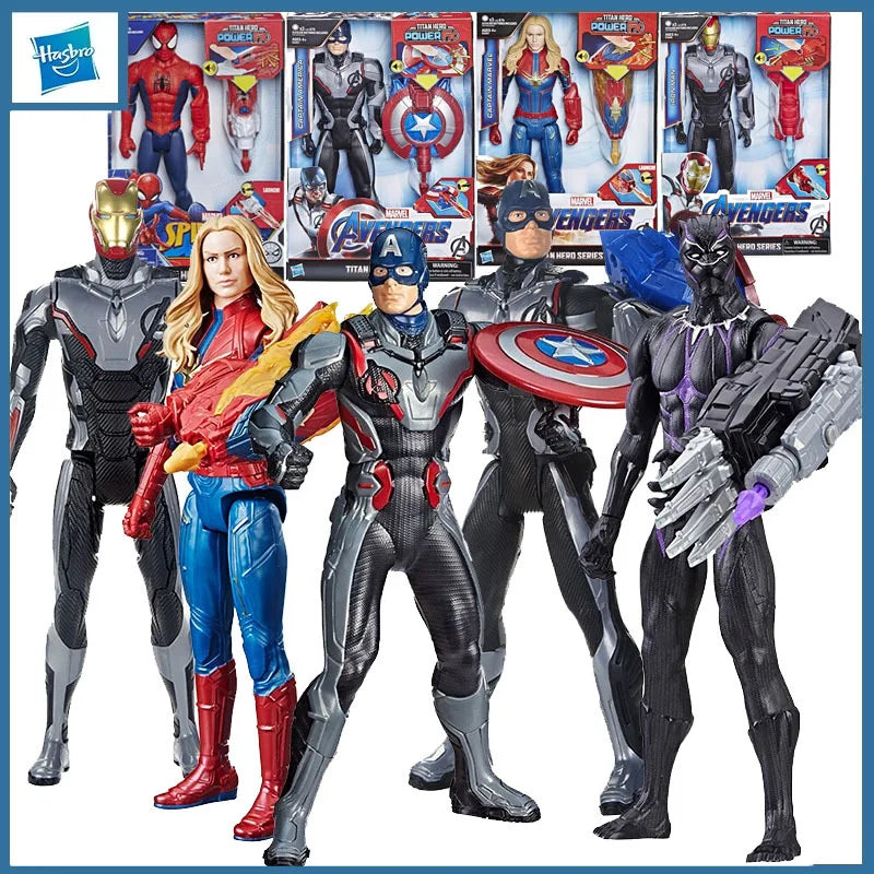 Hasbro Marvel Genuine Marvel The Avengers Black Panther Captain America Action Figure Toys for Boys Girls Gift Collectible Model