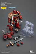 【SF】JOYTOY Warhammer 40K 1/18 Action Figure Blood Angels Captain with Jump Pack Models Anime Toys Gifts