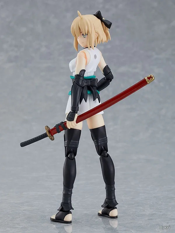 Original Max Factory Figma#521 Fate/Grand Order Okita Souji Anime Figures Model Toys Gift Collection