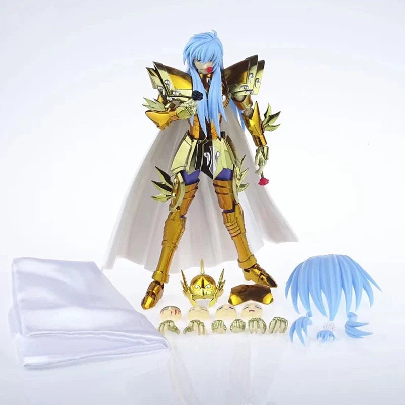 ShineTime/ST Model Saint Seiya Myth Cloth EX Pisces Albafica Gold Lost Canvas/LC Knights of the Zodiac Action Figure In Stock