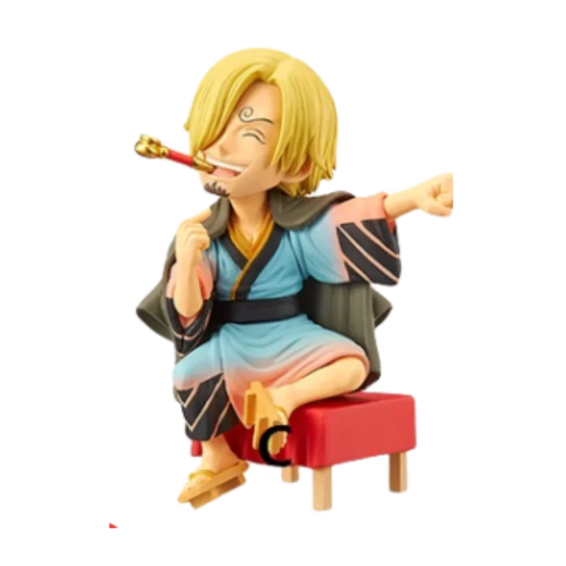 Genuine Bandai ONE PIECE WCF Land of Wano Kimono Luffy Anime Action Figures Model Figure Toys Gift for Toys Hobbies Children