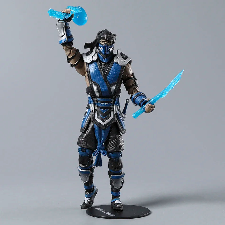 Sub-Zero Scorpion Mortal Kombat Decorations Action Figure Collection Toy Gift