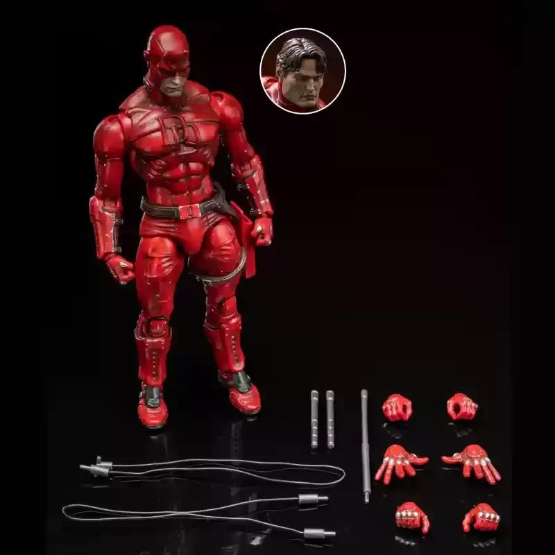 Fleftoys arvel Dare Devil Classic Red Shadowland Reborn Black Action Figure Devil Defenders Matt Murdock Legends