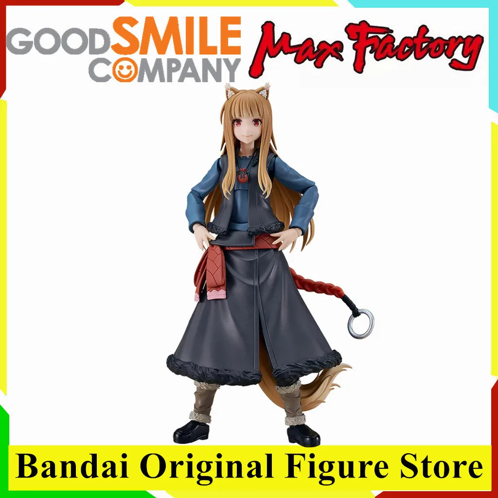 Original Figma Holo 647 Spice and Wolf MERCHANT MEETS THE WISE WOLF Action Figure Toys Movable PVC Model Collection Doll
