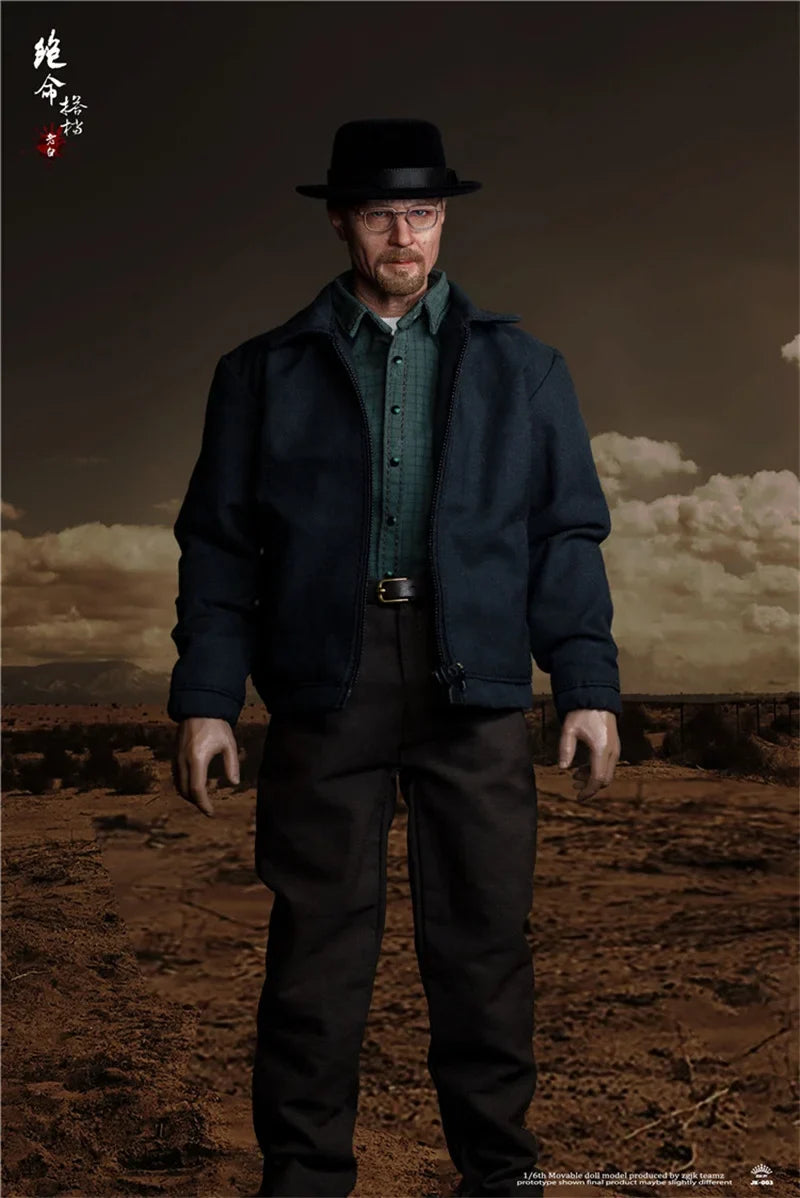 ZGJKTOYS 1/6 Scale Male Soldier Breaking Bad JK-003 Old White JK-004 Young Boy 12" Action Figure Full Set Model Toy for Fans
