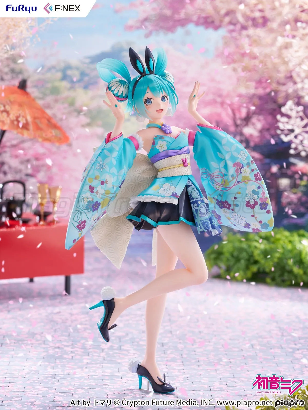 【MT】Original F:NEX Piapro Characters Hatsune Miku Japanese Rabbit Girl 1/7 Scale Figure Toy Model Collection