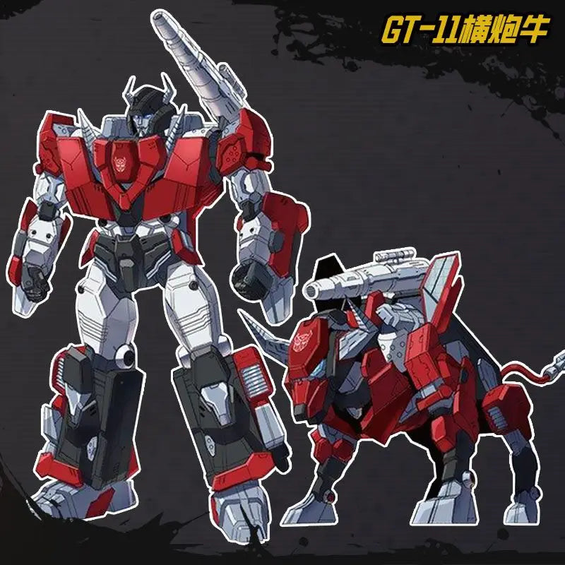 Generation Toy Gt-11 Horizontal Cannon Bull Mp Proportionally Movable Variable Toy Model Ornament Collector'S Desktop Ornament