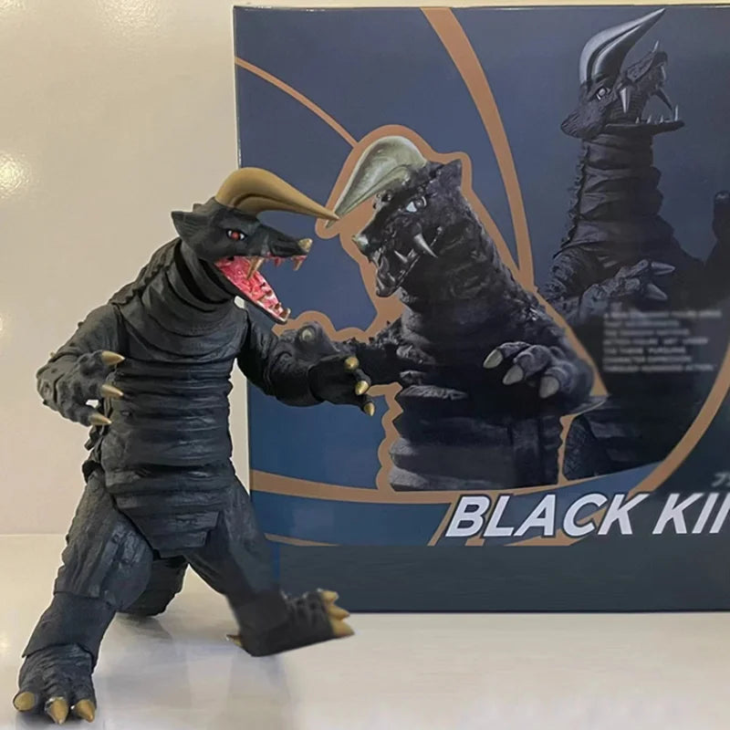 Anime Bodyguard Monster Schwarzer König Actionfigur Cartoon SHF Monsterfigur Bewegliches Modell PVC Sammelornamente Puppenspielzeug