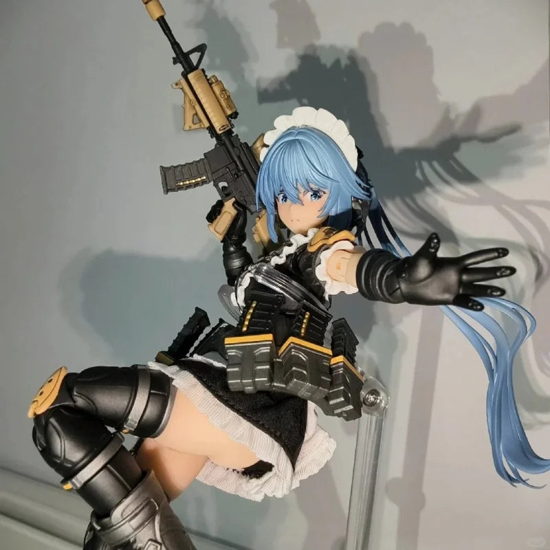 [New] Snail Shell Tokiwa Kazune - Combat Maid Mecha Figure | Highly Poseable 6-inch Anime Collectible