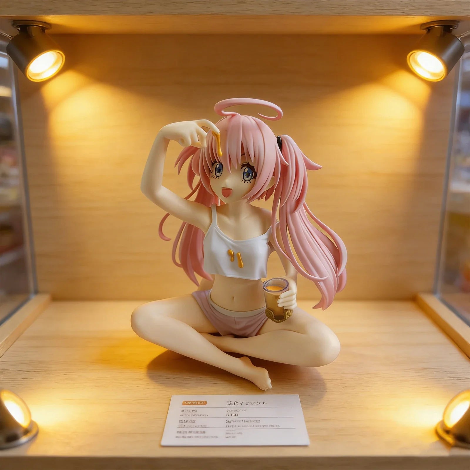 Slime Anime Figure Milim Nava action Figure Milim figurine decoration Toy cute girl Collection Gift 12cm