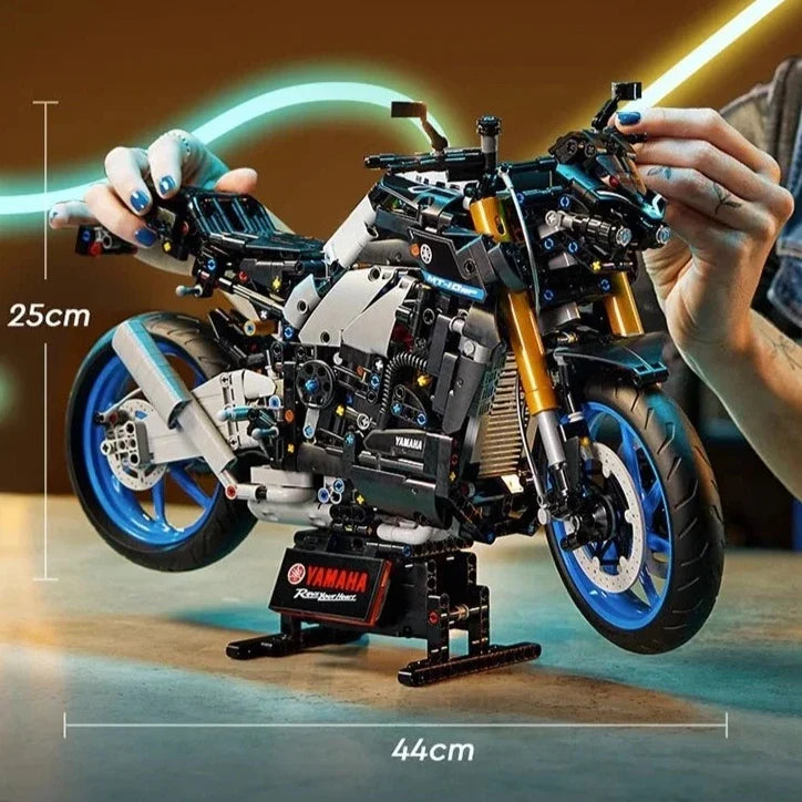 Technical MT-10 SP Motorcycle Model Building Blocks Advanced Building Set For Adults Bricks Toys Gifts Vehicles 1478pcs