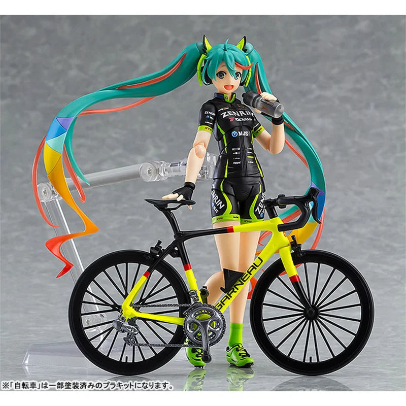 100% Original Figma 365 Racing Miku 2016 TeamUKYO Support ver. In Stock Anime Action Collection Figures Model Toys