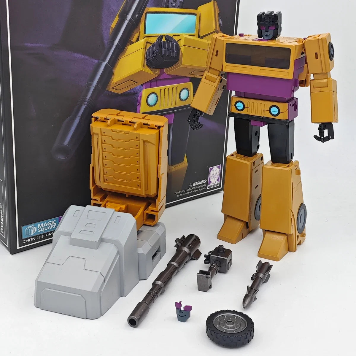 Magic Square MS-TOYS MS-04 MS04 Swindle Munitioner Anime Model  MP Scale Transformation Robot Action Figure Toy For Gift