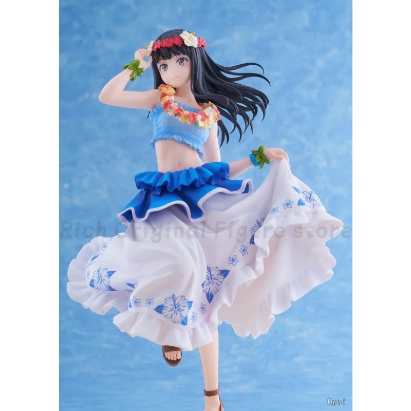 【In Stock】Original Claynel Lycoris Recoil Inoue Takina Hawaii Model Toys Anime Figure Collection Ornaments