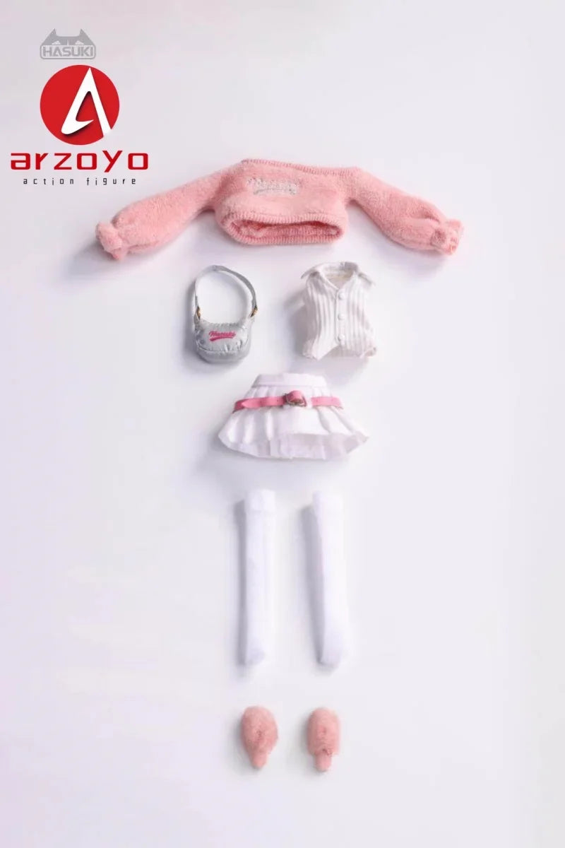 HASUKI CS020 1/12  Female Spicy Girl Set Clothes Accessories Model Fit 12'' Soldier Action Figure Body Doll