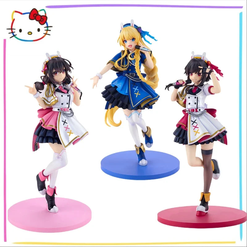 In Stock Original KADOKAWA Blessing on This Wonderful World Megumin Yunyun Iris 16cm Animation Figure Model Ornament Doll Gift