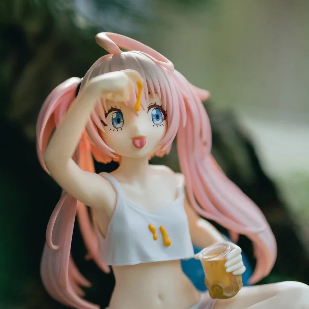 Slime Anime Figure Milim Nava action Figure Milim figurine decoration Toy cute girl Collection Gift 12cm