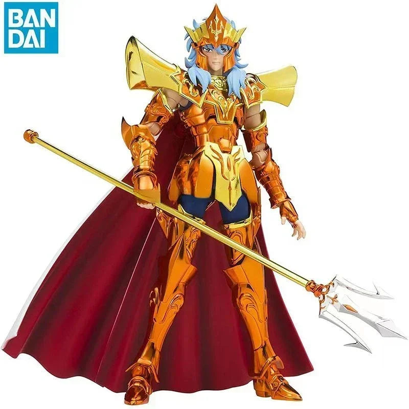 BANDAI Saint Cloth Myth EX Poseidon Deluxe Throne Set - Anime Collectible Figure Model Toy Gift for Fans, Limited Edition