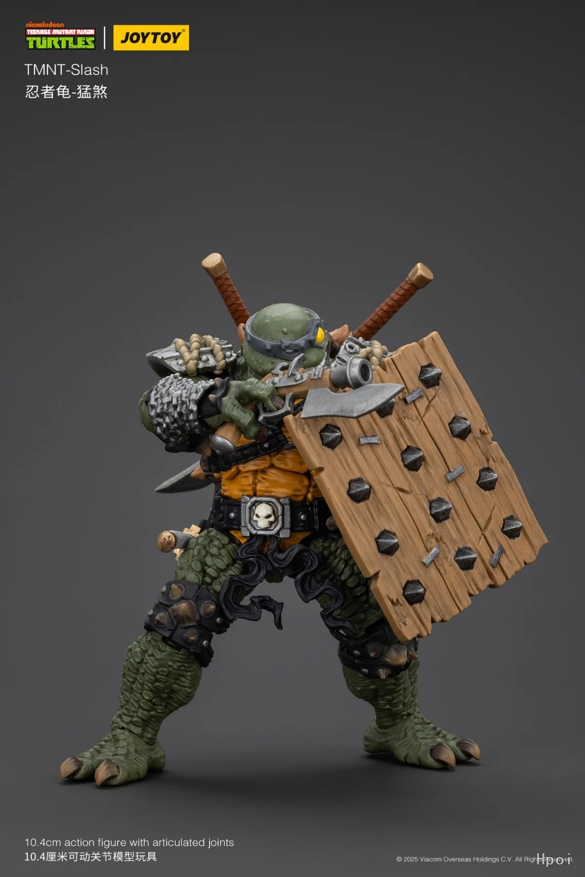 【SF】JOYTOY 1/18 Action Figure TMNT Slash  Prime Model Toy Gift