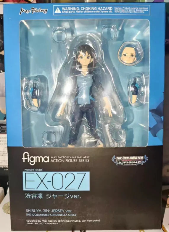Original Max Factory Figma##EX-27 THE IDOLM@STER Cinderella Girls Shibuya Rin Anime Figure Model Toy Gift Collection