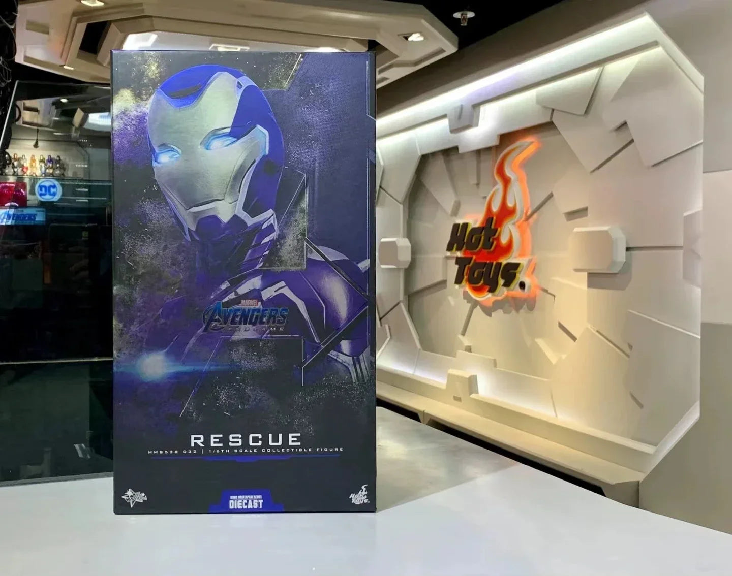 【MT】Hot Toys MMS538D32 Marvel "Avengers 4: Endgame" Rescue Armor Pepper Little 1:6 Scale Alloy Collectible Character Finished