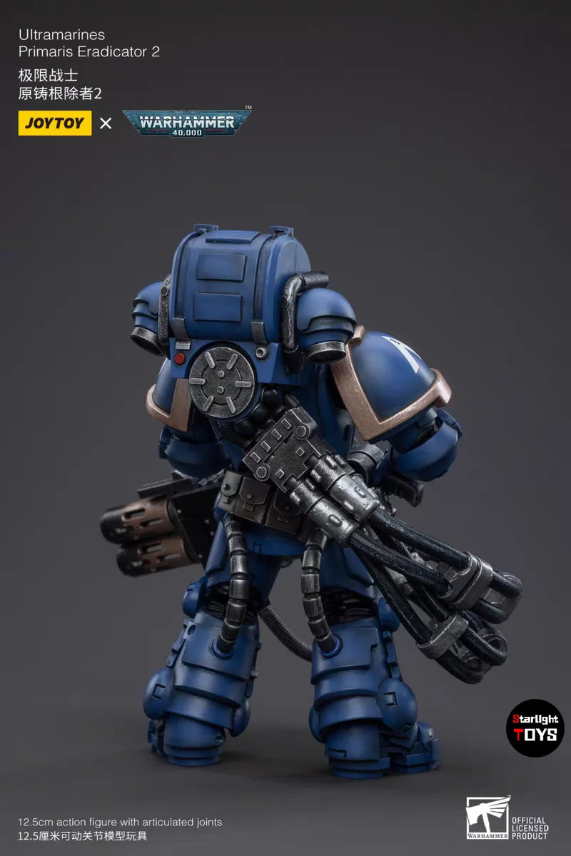 JOYTOY 1/18 Action Figure Warhammer 40K Ultramarines Primaris Eradicator 2 Toys Model Ornaments Collection Gifts
