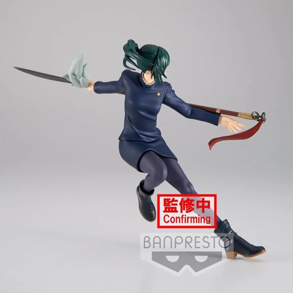 In Stock Jujutsu Kaisen Zenin Maki Bandai Original Banpresto Action Figure Anime Action Figures Toys Doll Brand New Boxed