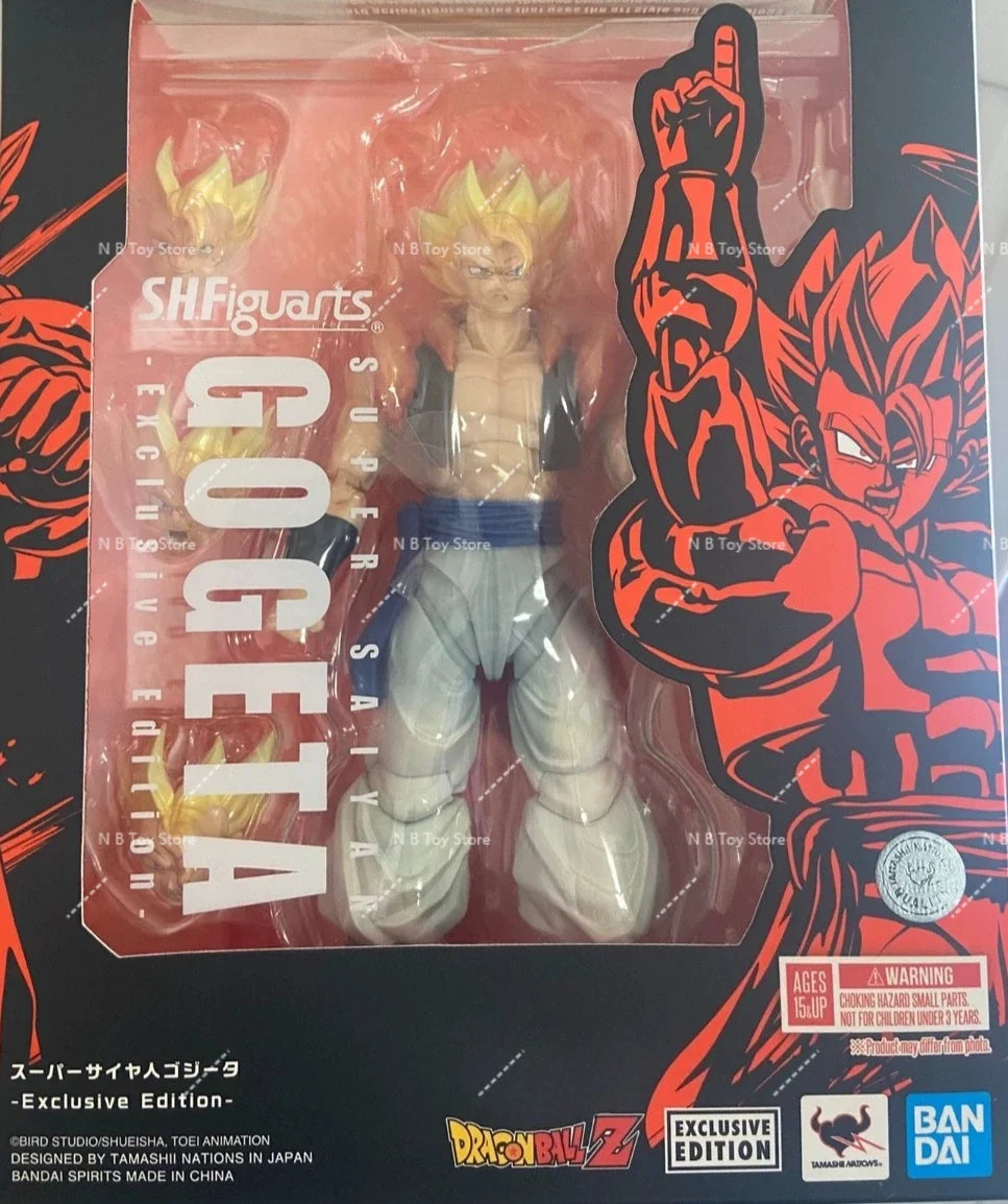 Comeing Soon BANDAI 2025 NYCC Dragon Ball Z S.H.Figuarts SHF Super Saiyan Gogeta Exclusive Edition Model Toys Collect Gifts