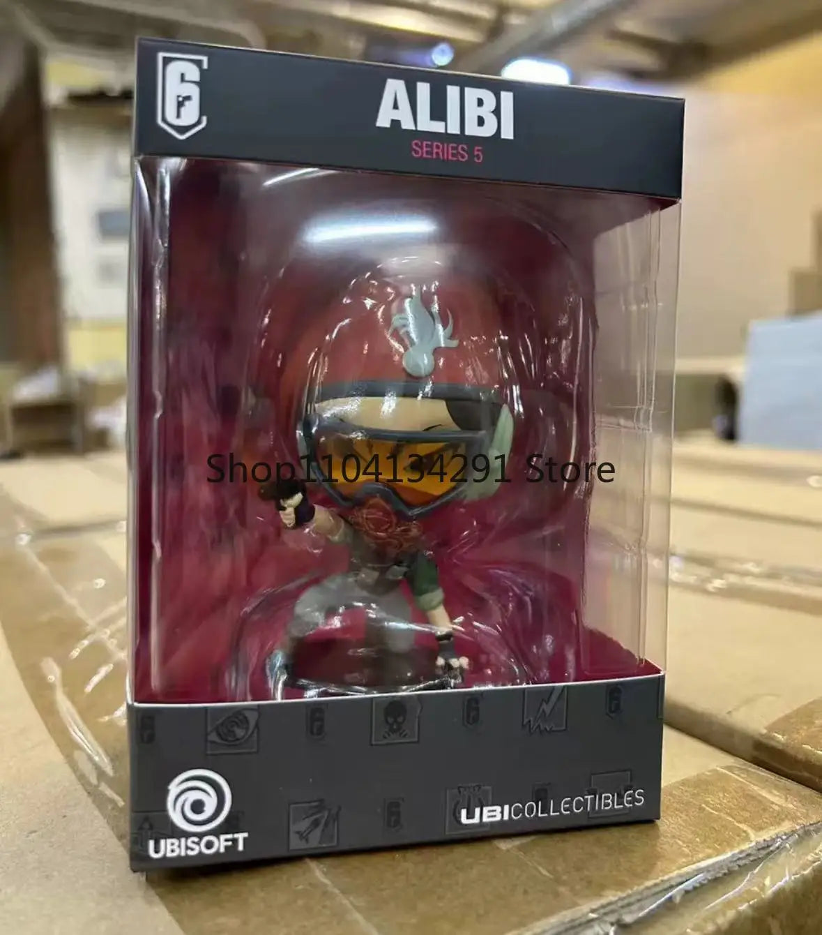 10cm R6 Rainbow Six Siege Figure Blitz Montagne Bandit Caveira Thermite Ash Action Figure Q Version Collection Decora Toys Gifts