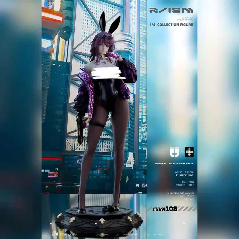32cm Honkai Star Rail Kafka 1/6 Beautiful Collection Figure Bunny Kafka Jingliu Figure Model Doll Collectible Ornaments Present