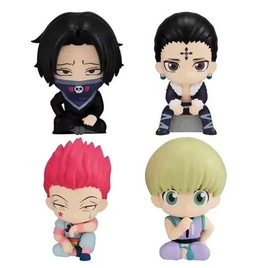 Official Figure 8PCS SET Q Version HUNTER X HUNTER PVC Action Figure Amine Christmas Gift Collectible Figurine