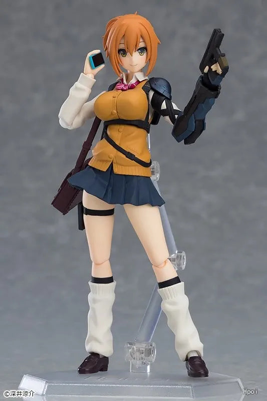 Original Max Factory Figma #429 ARMS NOTE Female High School Student Anime Figure Model Toy Gift Collection