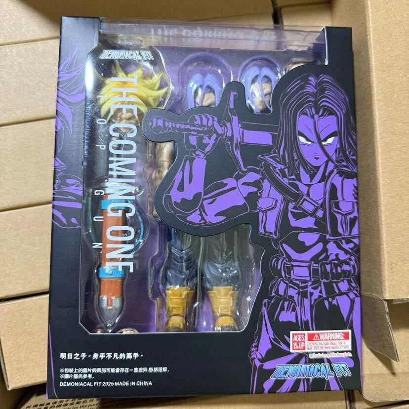 Demoniacal Fit Dragon Ball Z Trunks Super Saiyan Anime Action Figure The Boy From The Future Son of Tomorrow Figures Toys Gifts
