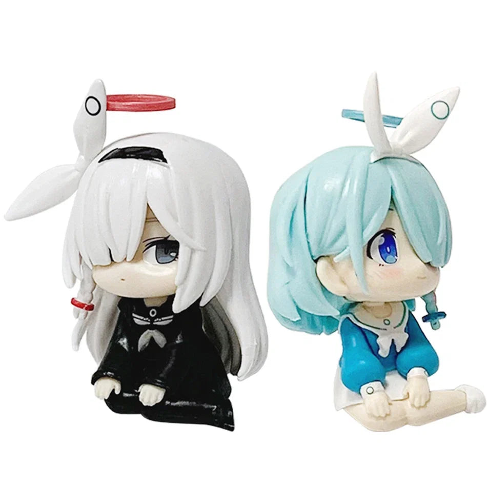 In Stock Blue Archive Plana Arona Figure PVC Anime Collect Anime Characters Ornaments Cute Cartoon Festival Christmas Gift