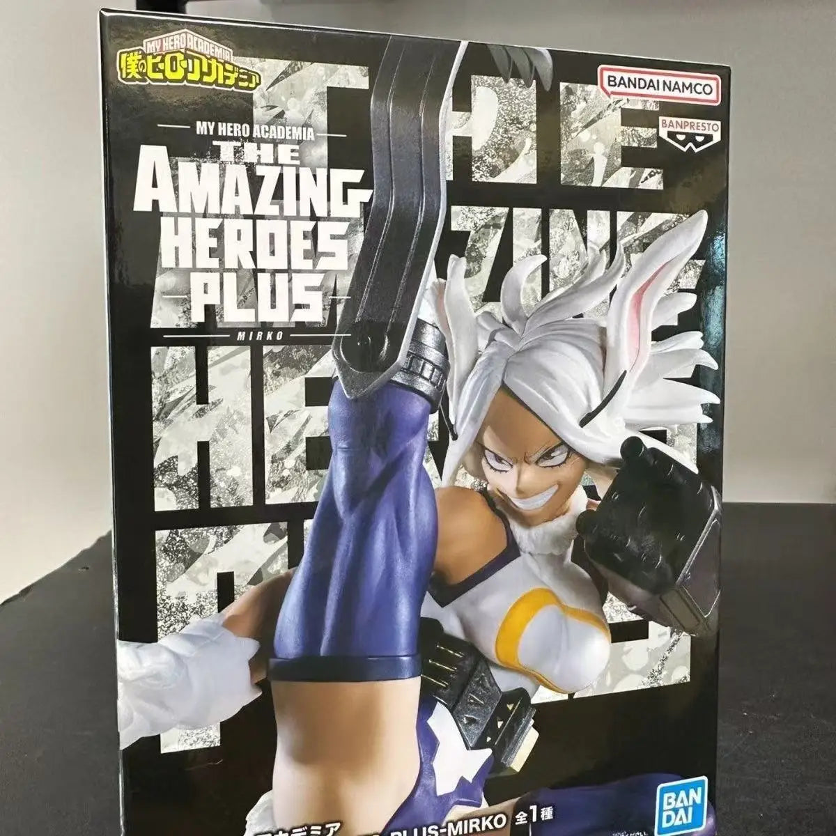 In Stock Bandai Banpresto Original Anime Figure MY HERO ACADEMIA HIMIKO TOGA,Mirko Action Figures Statue Model Collectibles